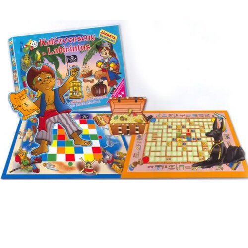 Mađarski proizvođač Piratska dirka in Labirint - družabna igra za razvoj ve&scaron;čin - D-Toys Cene