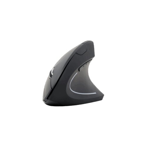  Mi&scaron; GEMBIRD MUSW-ERGO-01, 6-button wireless optical mouse, black, 800-1200-1600 DPI, MUSW-ERGO-01 Cijene