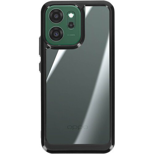 AVIZAR Ovitek za Oppo Reno 14F / 14 FS hibridne, ultra-odporne zasnove, Prozorno črna, (5000188990) Cene