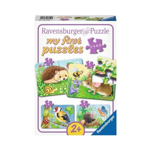 Ravensburger Puzzle - my first puzzles - Ljubka vrtna bitja 2-4-6-8