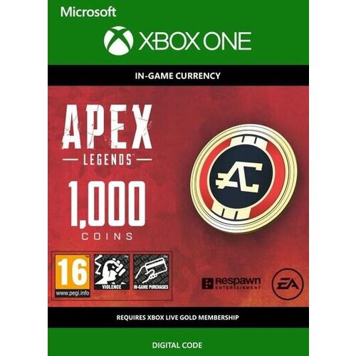  apex legends 1000 apex coins xbox live key saudi arabia Cene