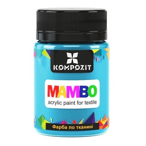  Kovinska barva MAMBO za tekstil in usnje | Različni odtenki Slike