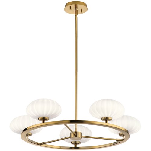 Quintiesse Kichler Pim Viseča stropna svetilka Fox Gold, 3000K, IP44, (22097969) Cene