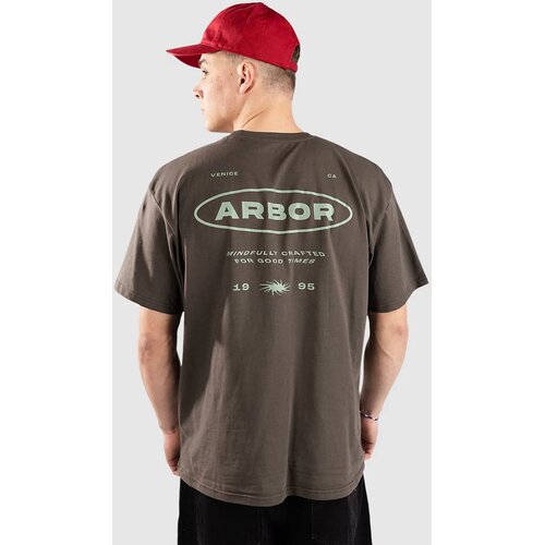 Arbor Craft T-shirt faded black Slike