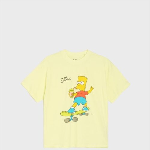 Sinsay Pamučna oversize majica s printom The Simpsons Cijene
