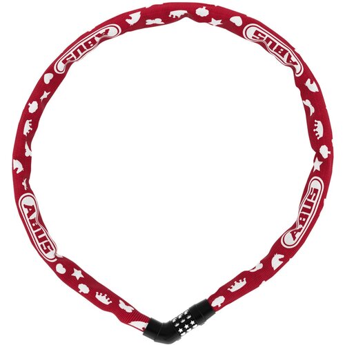 Abus brava Steel-O-Chain 4804C/75 - Crvena symbols Cene
