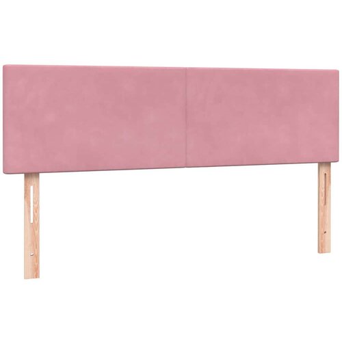 Box Spring krevet s madracem ružičasti 140x220 cm bar&amp;scaron;un Slike