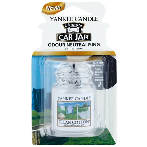 Yankee Candle Clean Cotton miris za auto za vješanje