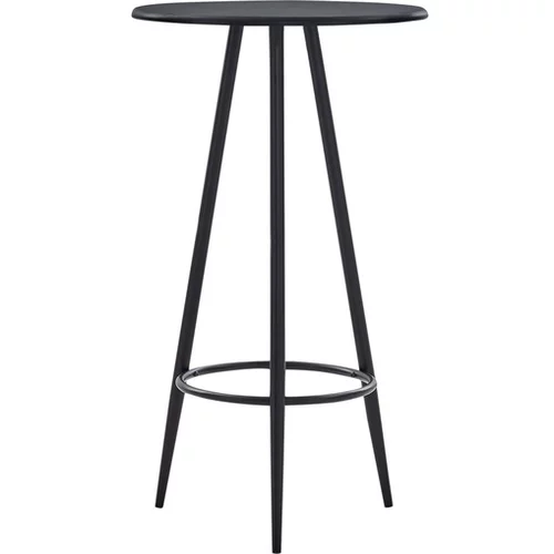  Barska miza črna 60x107,5 cm mediapan