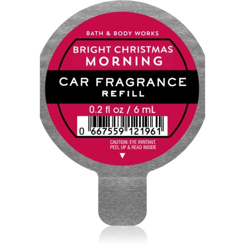Bath & Body Works Bright Christmas Morning dišava za avto nadomestno polnilo 6 ml Cene