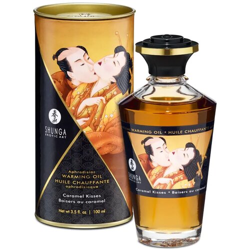 Shunga Jestivo ulje Caramel Kisses, 100ml Slike