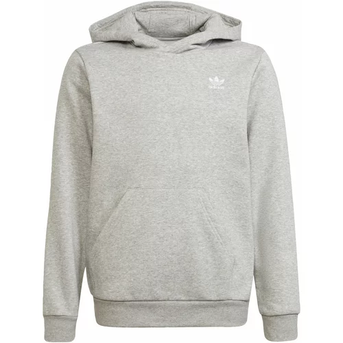 Adidas Sweater majica 'Adicolor' siva melange / bijela
