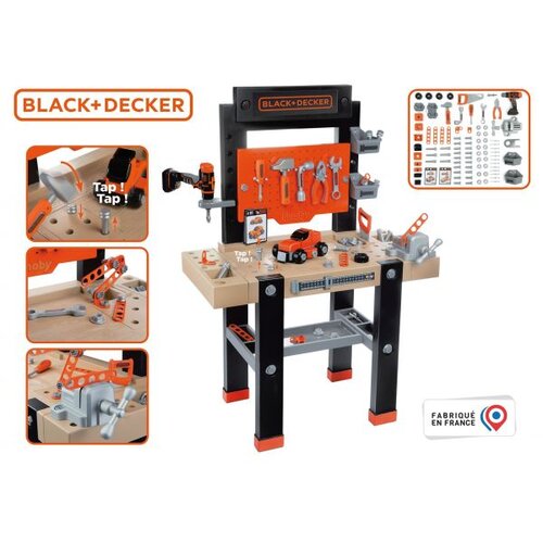 Smoby Black &amp;amp; Decker Center Workbench Model 2022 Slike