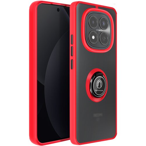 AVIZAR Ovitek za Redmi Note 15 Pro 4G z magnetnim obročem mat površina, Rdeča, (5000190522) Cene