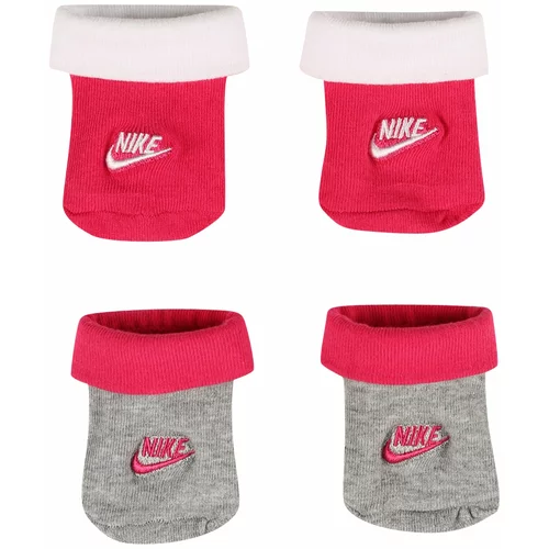 Nike Sportswear Čarape 'FUTURA' siva / roza / bijela
