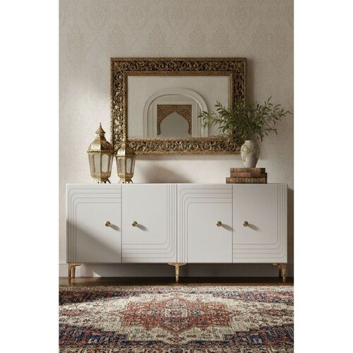 Hanah home komoda Lessi 180, 180 cm, bela Cene
