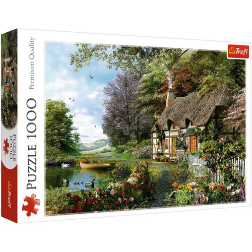 Puzzle 1000 pcs. Charming Corner Trefl 10297 Slike
