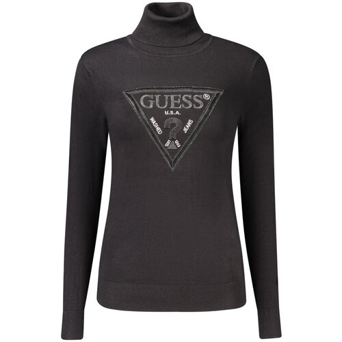 Guess Puloverji LS TN HALLIE TRIANGL W6BR54 Z1455 Črna Cene