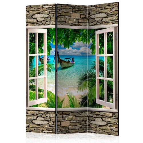  Paravan u 3 dijela - Tropical Beach [Room Dividers] 135x172 Slike