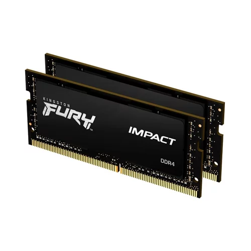 Kingston FURY Impact/DDR4/komplet/32 GB: 2 x 16 GB/SO-DIMM 260-pin/3200 MHz / PC4-25600/unbuffered KF432S20IBK2/32