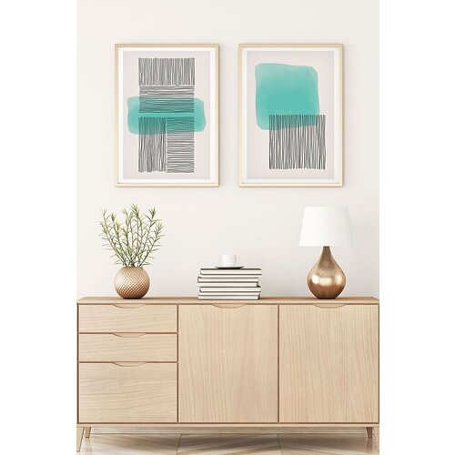 Wallity Uramljena slika Huhu140, 35x50 cm , 2 dela Cene