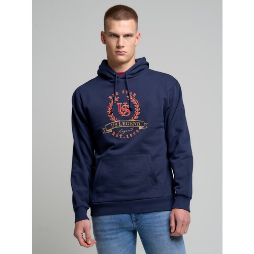 Big Star Man&amp;#039;s Hoodie 171553 Blue Slike