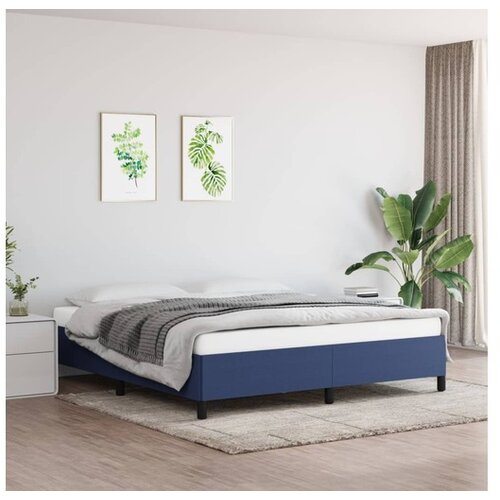  okvir za krevet plavi 180x200 cm od tkanine Cene