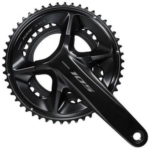Shimano pogon FCR7100 105 for rear 12SPEED hollowtech 2 1725MM 5034T w/o cg w/o bb parts black indpack IFCR7100DX04 Slike