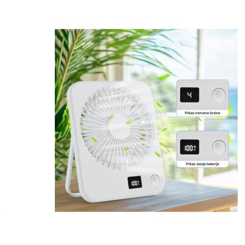  stoni usb mini ventilator sa displejem 17417-5919WH Slike