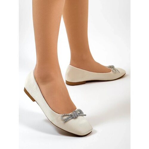 Resti Women's ballet flats with a bow and shine Ofenal Cene