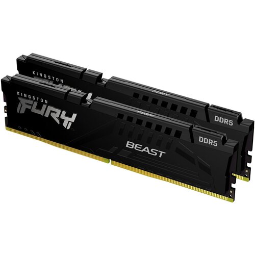 Kingston RAM DIMM DDR5 16GB (2x8) 5600MT/s Kingston Fury Beast KF556C36BBEK2-16 Cene
