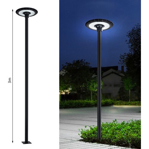  Brilagi - Metalna &amp;scaron;ipka za stub spoljnog osvetljenja URBAN, 3 m, crna Slike