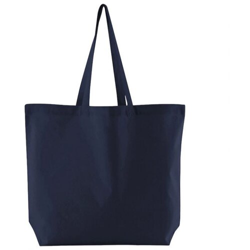  VREČKE ZA NAKUPOVANJE BOMBICE 35X39X13.5 CM DOLGE ROČKE MAXI BEECHFIELD W165 TEMNO MODRA Cene