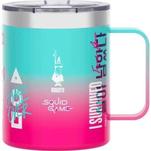 Bialetti squid game termo skodelica z ročajem - 1 kos Slike