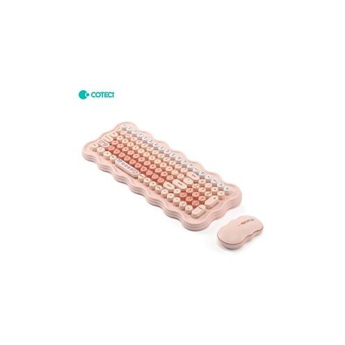 Coteci combo mis i tastatura OF-056 roze Cene