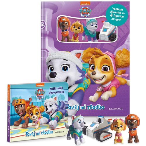 Egmont Povej mi zgodbo Paw Patrol - Kužki re&amp;scaron;ijo slepo potnico Slike