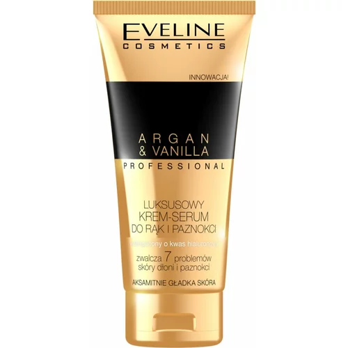 Eveline Cosmetics Argan&Vanilla hranilna krema za roke in nohte 100 ml