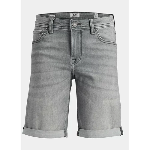 Jack & Jones Jeans kratke hlače Rick 12249173 Siva Regular Fit