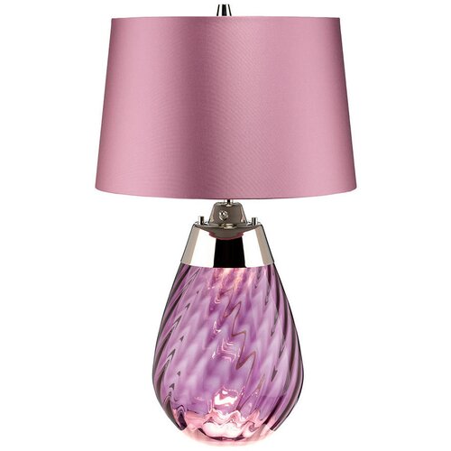 Elstead Lighting Elstead LENA-TL-S-PLUM - LED stona lampa LENA 1xE27/60W/230V + 1xGU10/7W ružičasta Cene