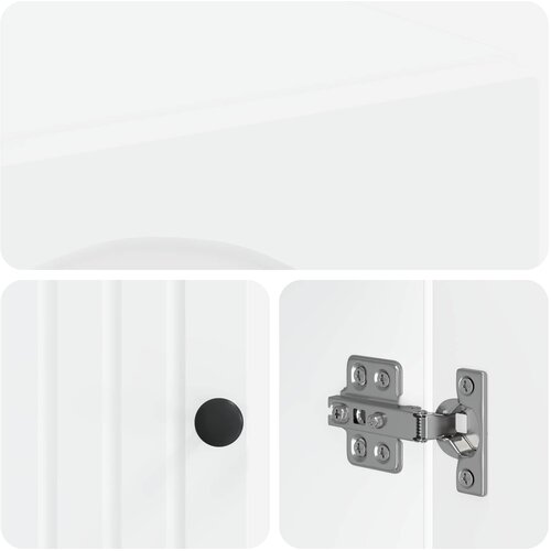  Ormar za cipele ALKMAAR 59,5 x 39,5 x 90 cm Konstruirano drvo Slike