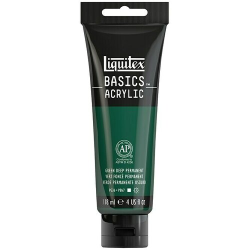 LIQUITEX Basics Akrilna boja (Trajno tamno zelena, 118 ml) Cijene