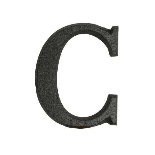  Črka C (aluminij, višina: 80 mm)