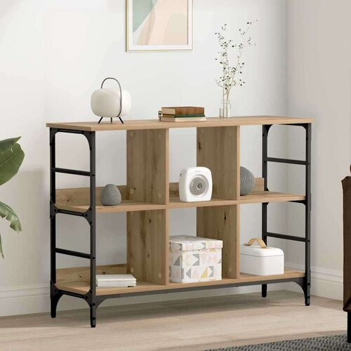 vidaXL s pohranom Smeđa 102 x 32 x 73.5 cm Konstruirano drvo Cene