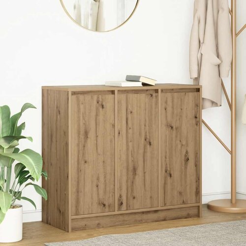 vidaXL Komoda boja hrasta artisan 85x34x76 cm konstruirano drvo Cijene
