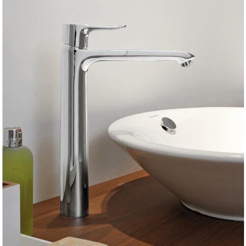 Hansgrohe visoka enoročna armatura za umivalnik METRIS 260 z zgornjim delom sifona (31082000) Slike
