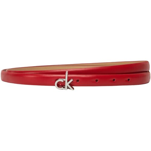 Calvin Klein Jeans Pasovi CK BUCKLE SKINNY 1.5 K60K612932 Rdeča Cene