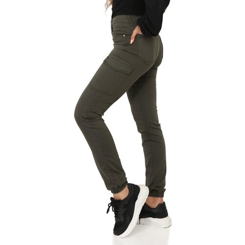 La Modeuse Hlače 67688_P157118 Kaki Slike