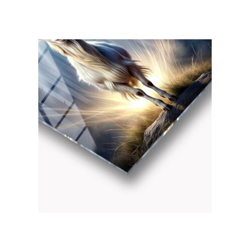 WALLXPERT dekorativna slika od kaljenog stakla stubborn 30 x 43 Slike