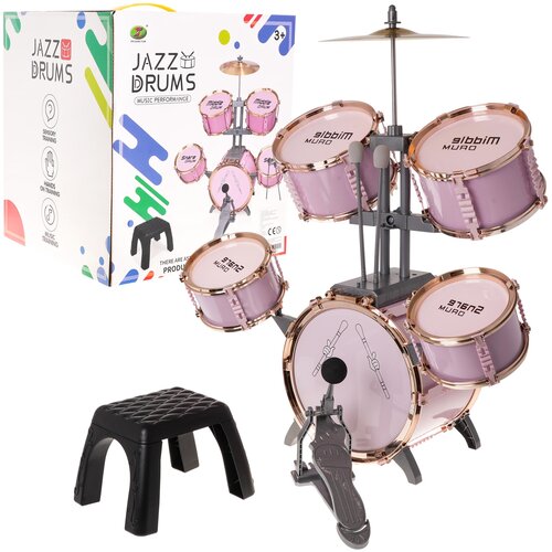  Veliki set bubnjeva Jazz - rozi Cene