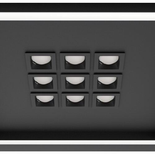 Eglo 901192 - led prigu&amp;scaron;iva stropna svetiljka balazote LED/21,4W/230V crna +do Slike